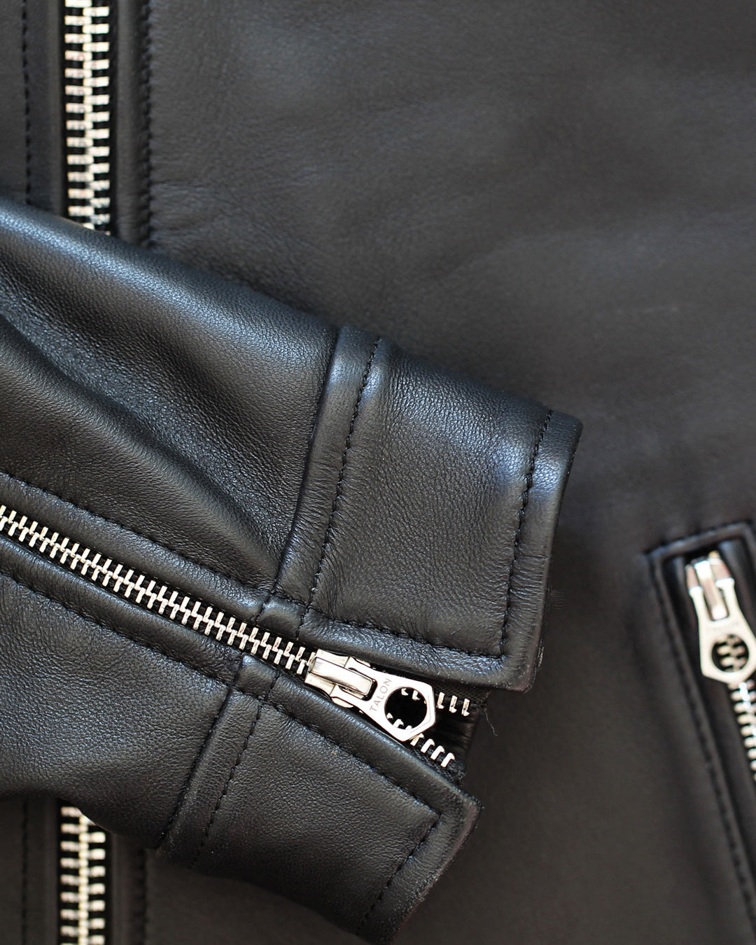 Styleforum+Luxire: Leather Moto Jacket - 8