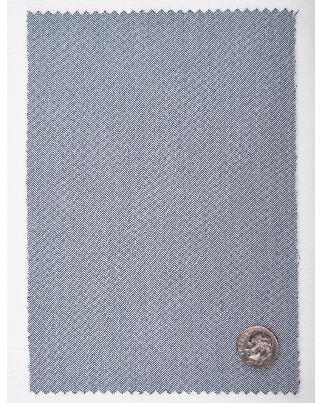 Loro Piana: Dark Blue Herringbone - 4