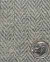 Loro Piana: Grey Herringbone Tweed