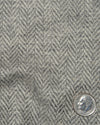 Loro Piana: Grey Herringbone Tweed