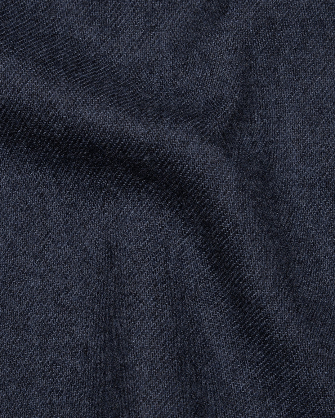 Loro Piana: Dark Blue Twill Flannel