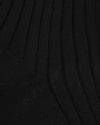 Bresciani  Cotton Rib Socks-Nero