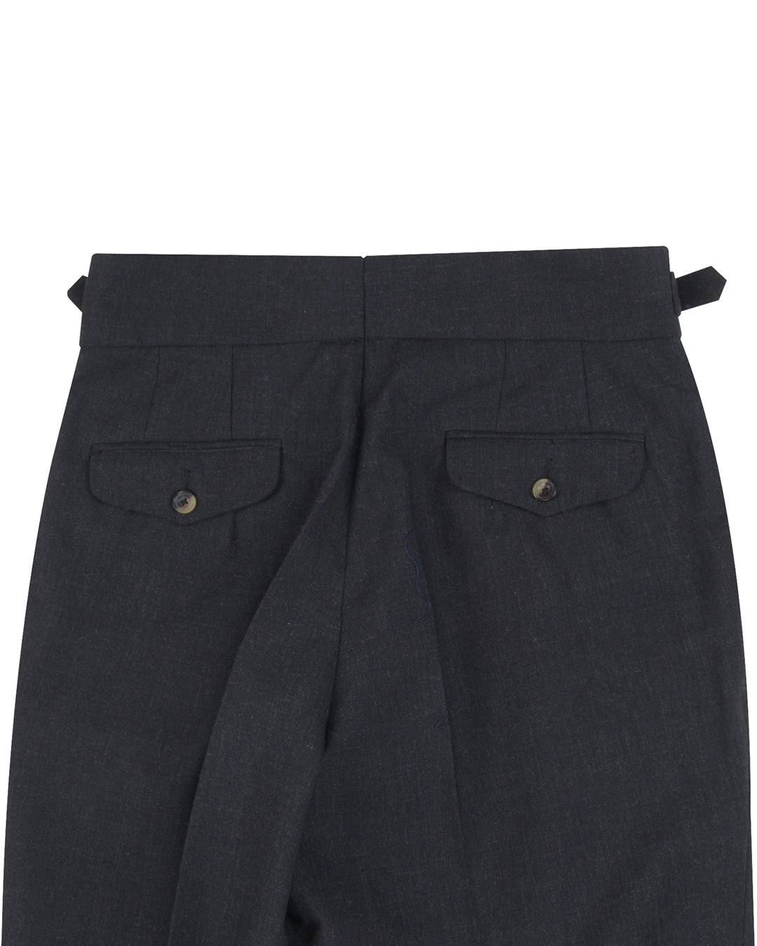 Minnis Fresco III  Pants: 3 Ply Plain Dark Grey - 4