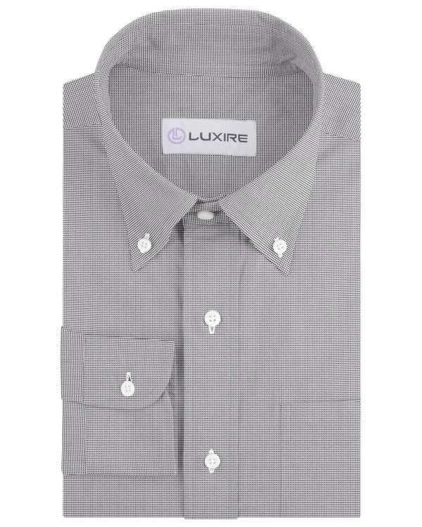 Luxire Presto: Monti Black & White Nailhead Checks