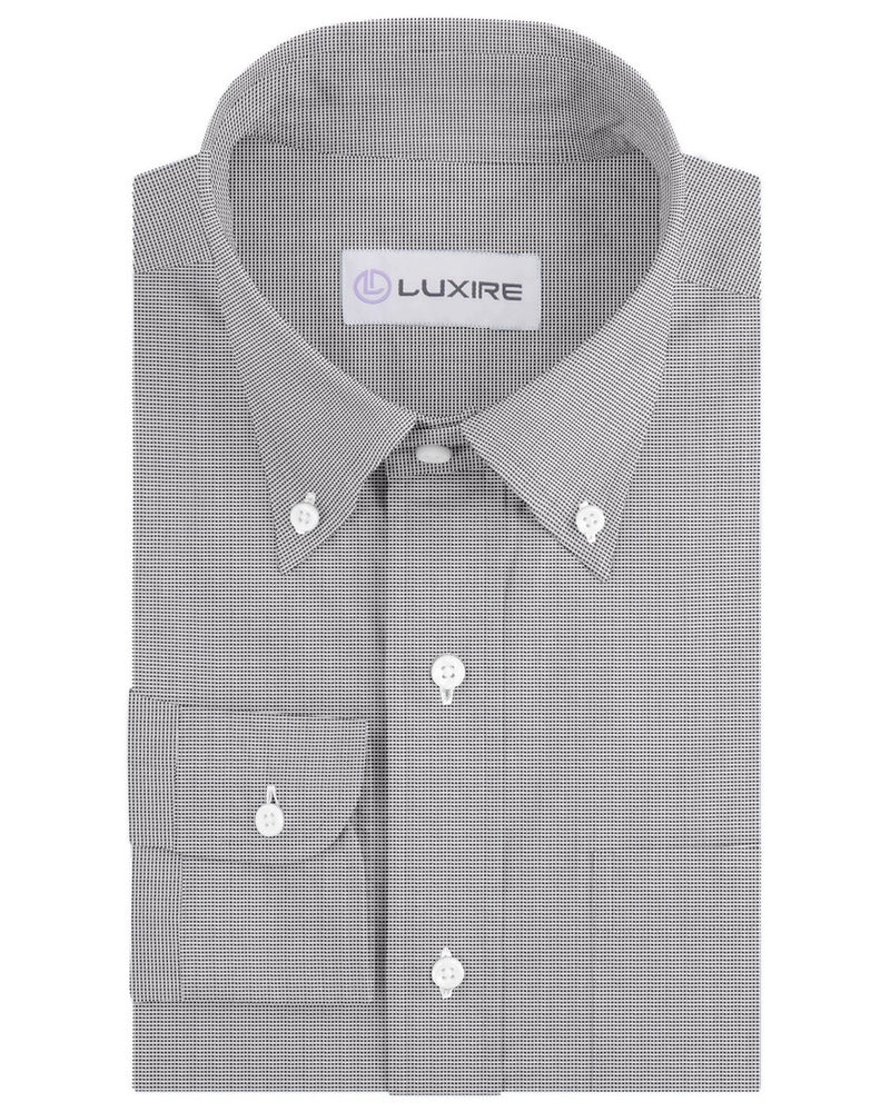 Luxire Presto: Monti Black & White Nailhead Checks