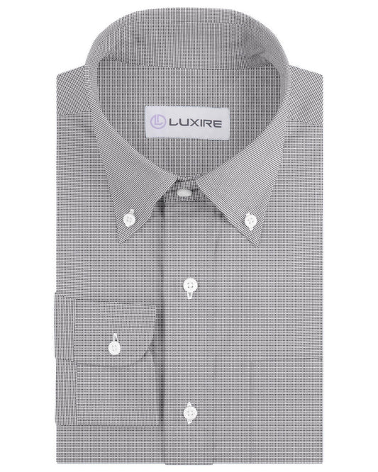 Luxire Presto: Monti Black & White Nailhead Checks