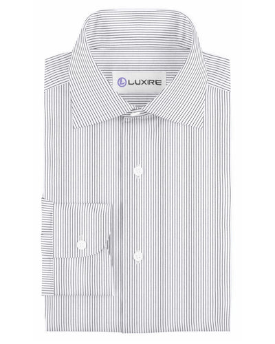 Luxire Presto: Monti White & Black Pin Stripes