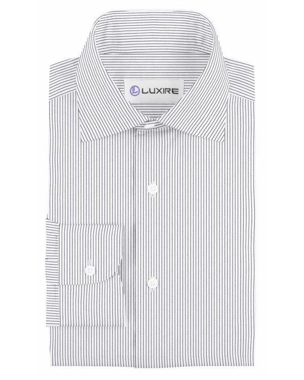 Luxire Presto: Monti White & Black Pin Stripes