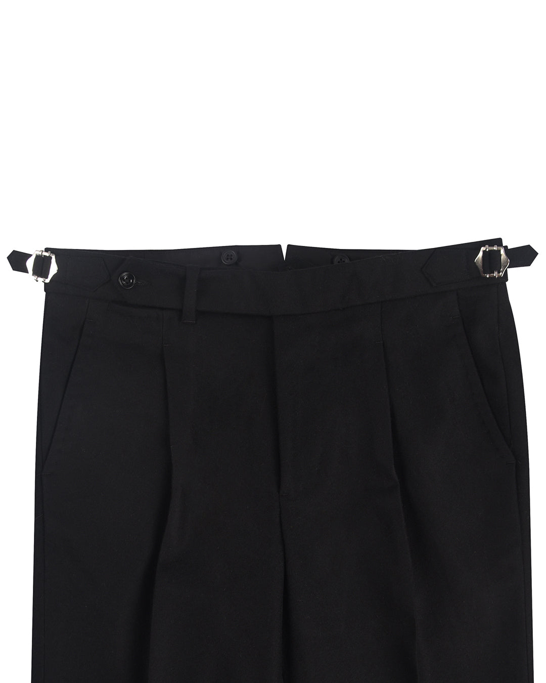 Minnis Flannel: Black Twill Pants - 2