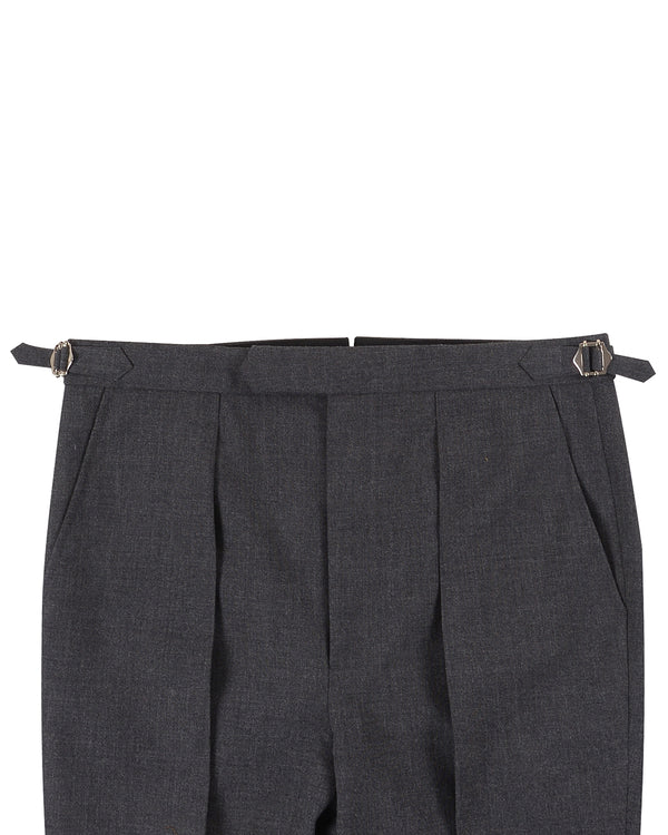 Minnis Fresco-Mid Grey Plain