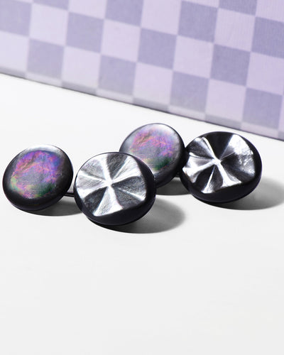 Ovale fresato Luminiscent Grey