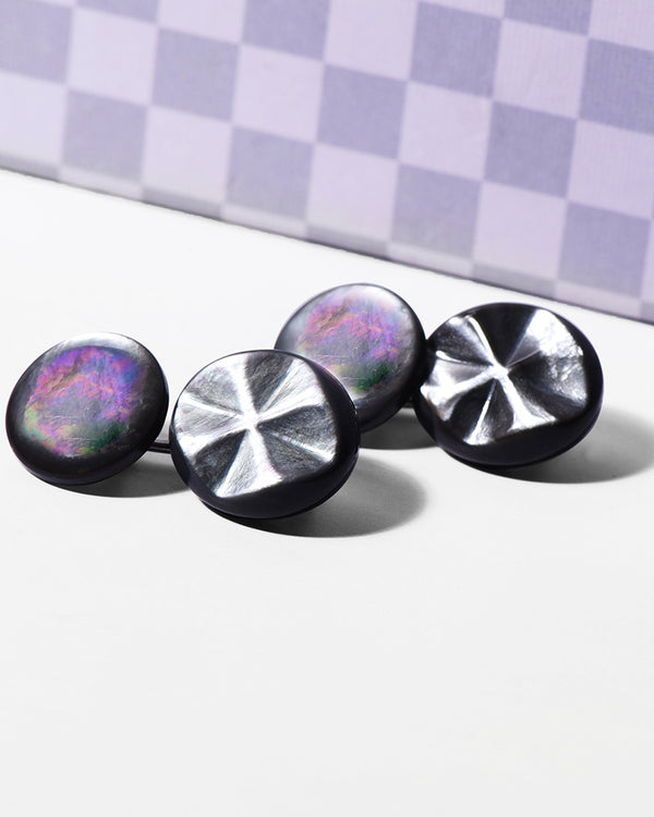 Ovale fresato Luminiscent Grey