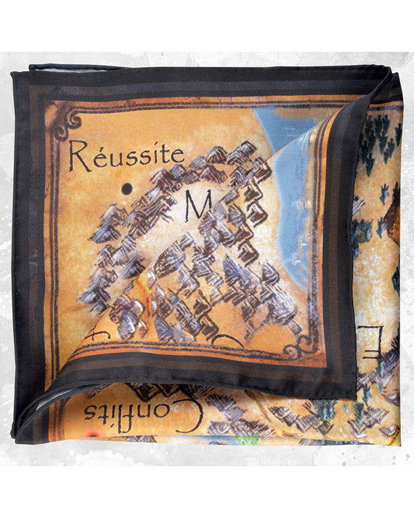 Pocket Square-Pirate Invasion