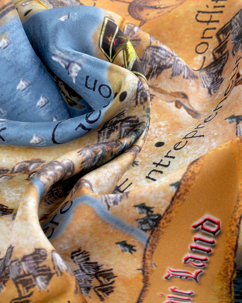 Pocket Square-Pirate Invasion