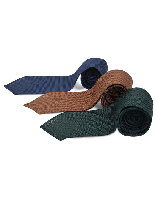 Grenadine Garza Fine Dark Green Tie