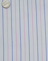 Monti Pink Blue Pinstripes