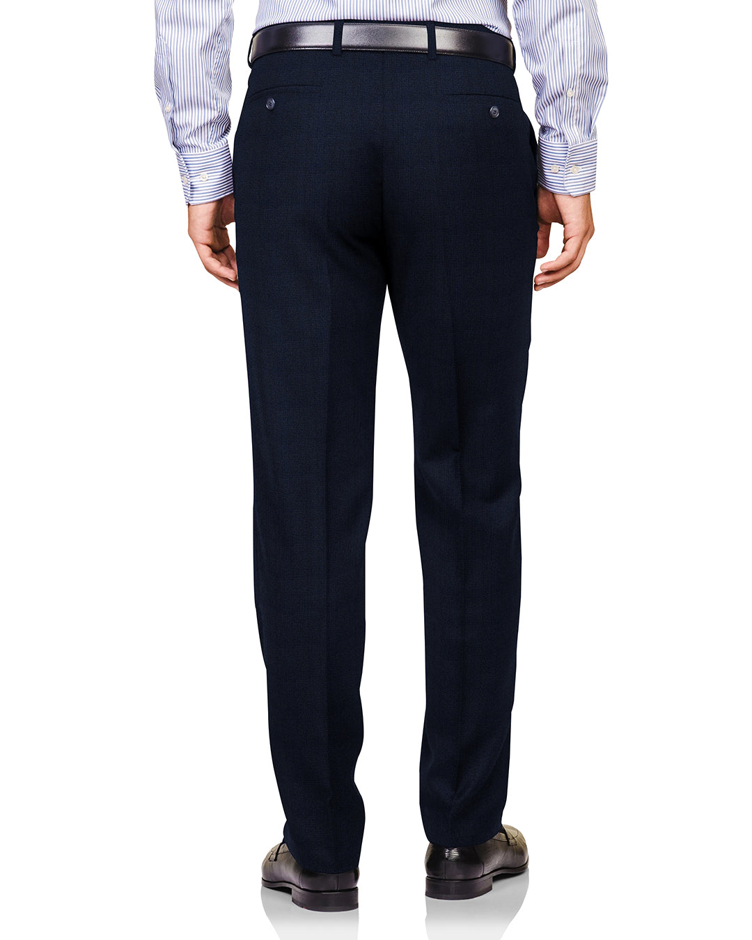 Loro Piana: Blue Mini Checks - 3