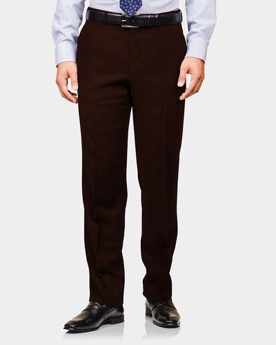 Dark Brown Stretchable chino