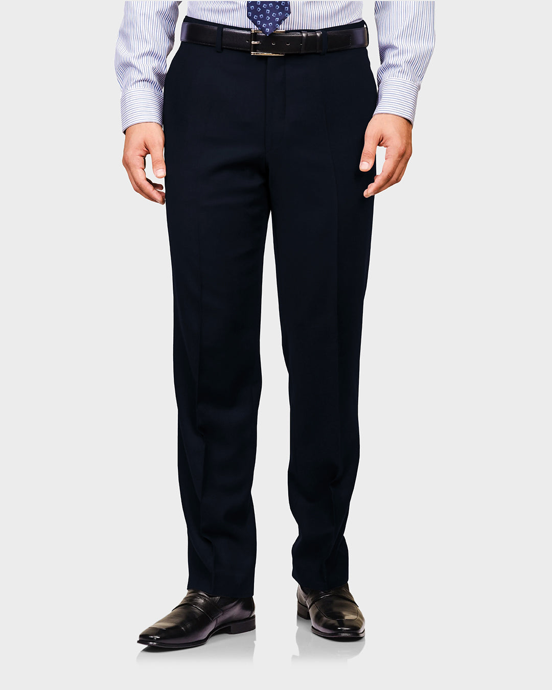 Midnight Black Stretchable chino - 3