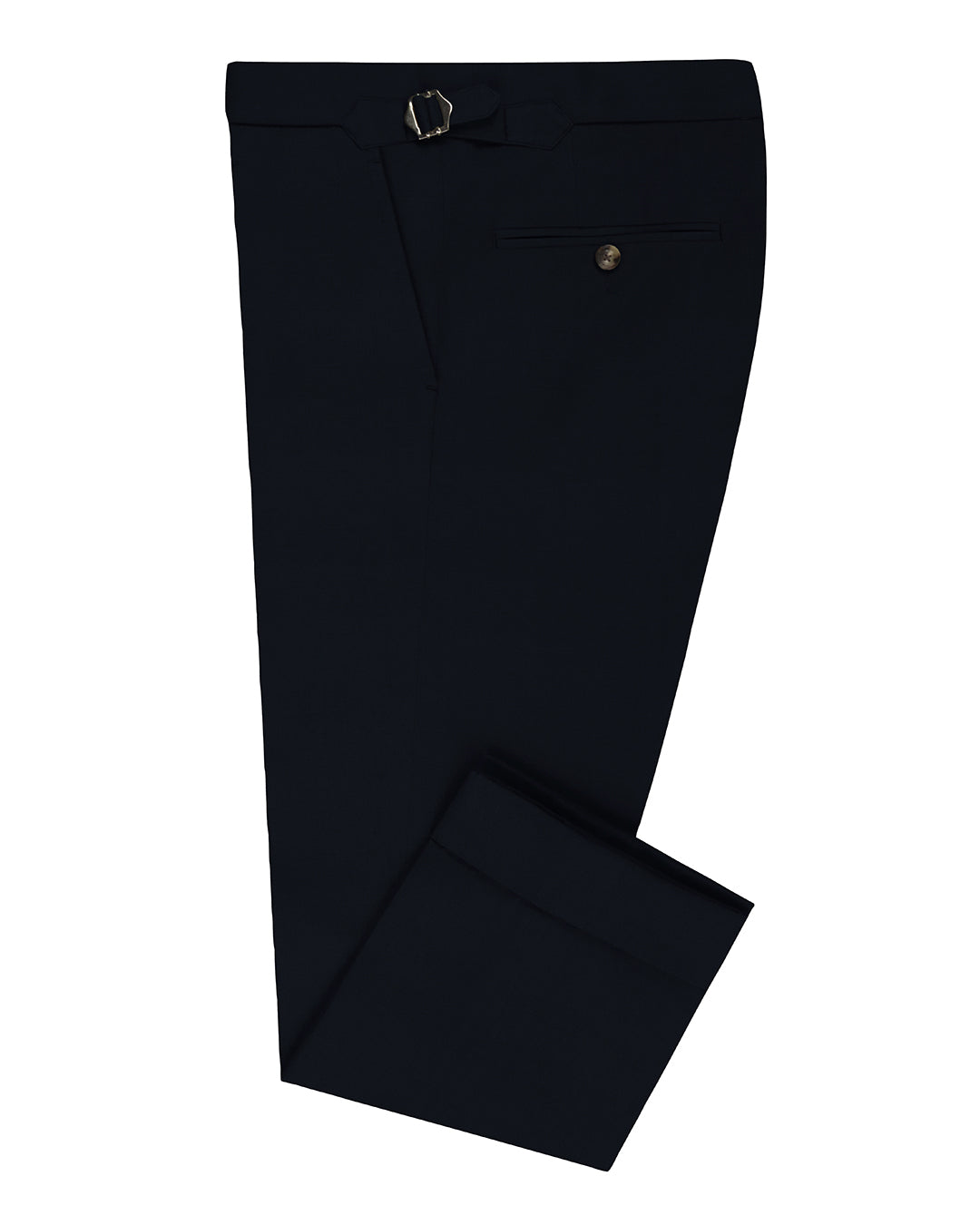 Midnight Black Twill Pants