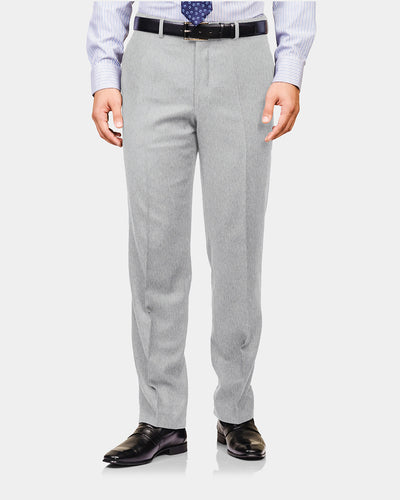 Light Grey Cotton Dress Pants