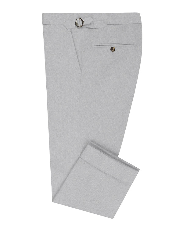 Light Grey Cotton Dress Pants