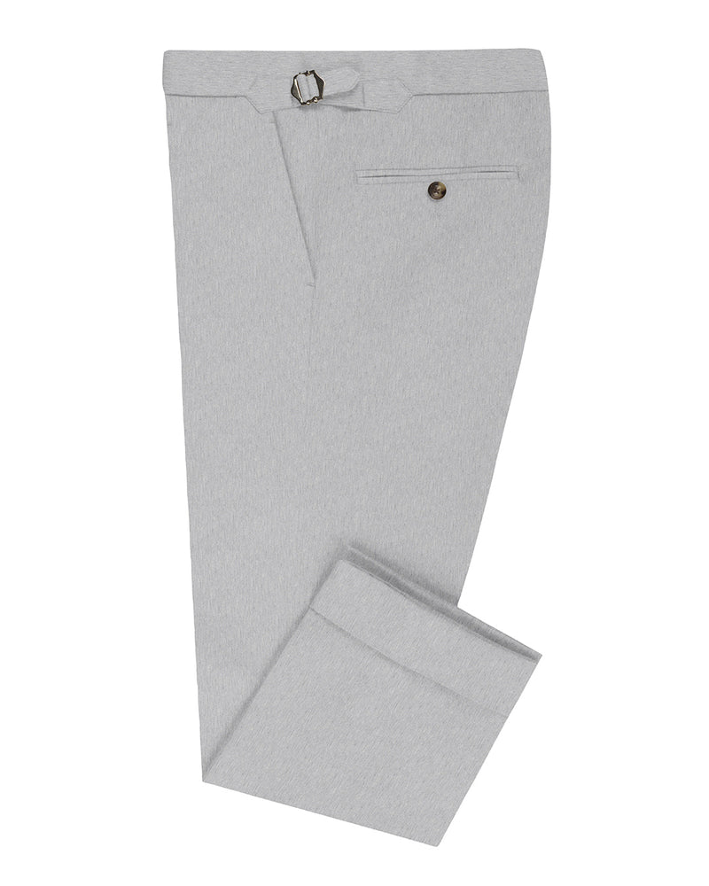 Light Grey Cotton Dress Pants