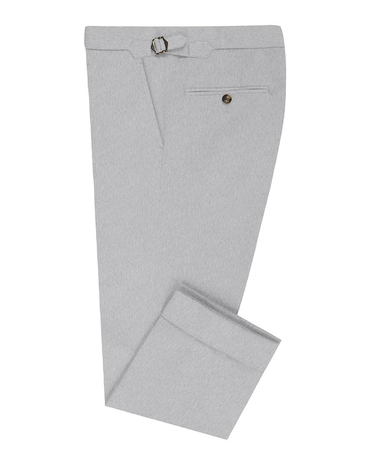 Light Grey Cotton Dress Pants