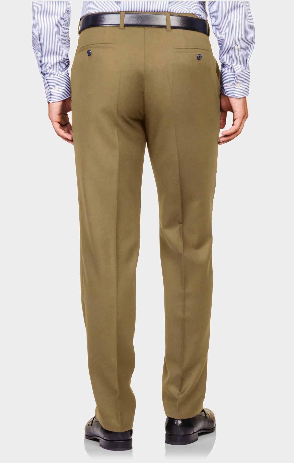 Golden Khaki Twill Pants - 2