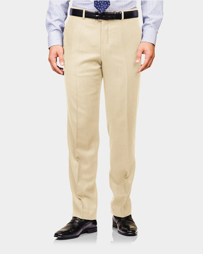 Desert Cream Herringbone Pant
