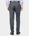EThomas Shark Shine Silver Windowpane Checks
