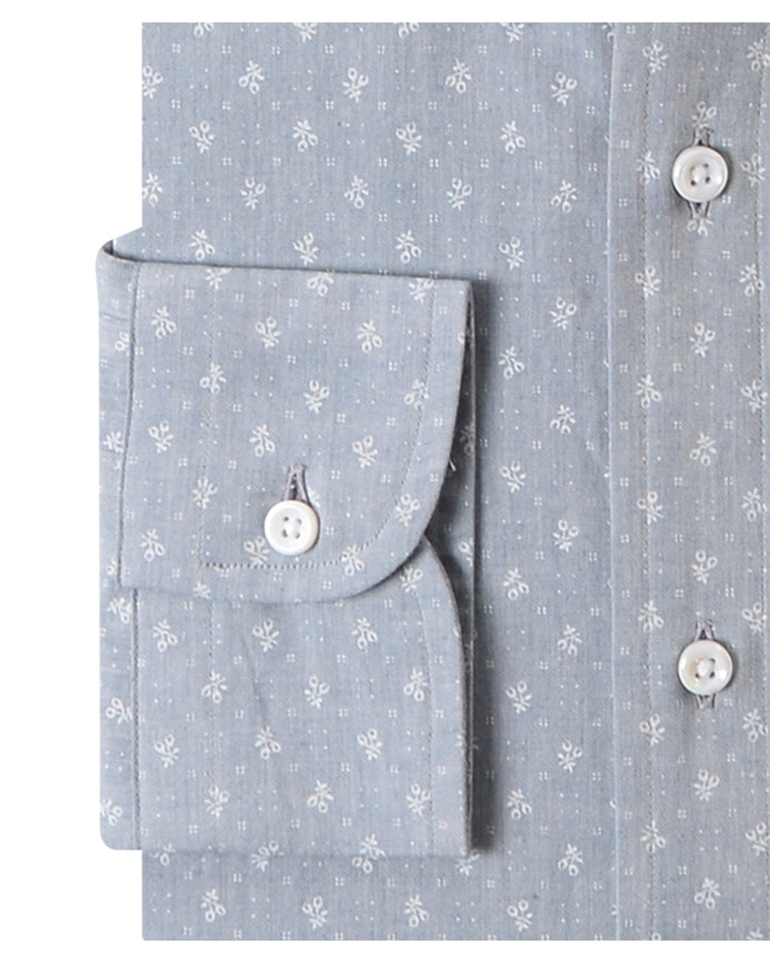 Pale Indigo Printed Wabash - 3