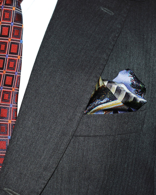 Lincoln Memorial Pocket Square