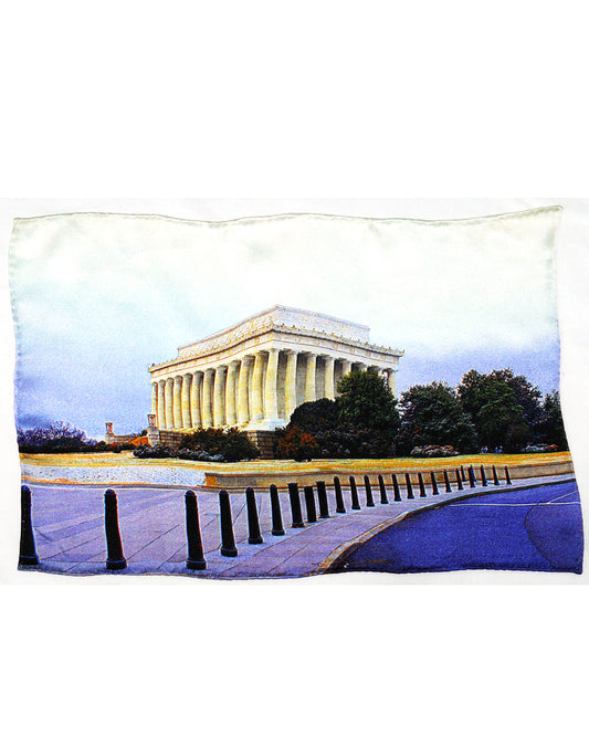 Lincoln Memorial Pocket Square