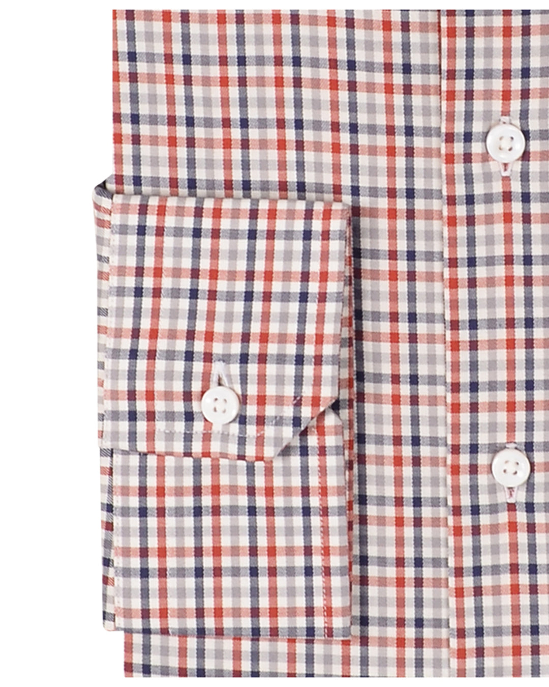 Red Blue Grey Plaid - 3