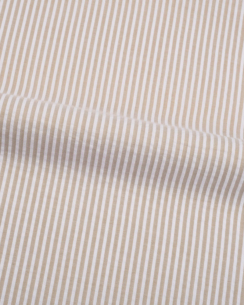 Pullover Shirt in Seersucker Stripes