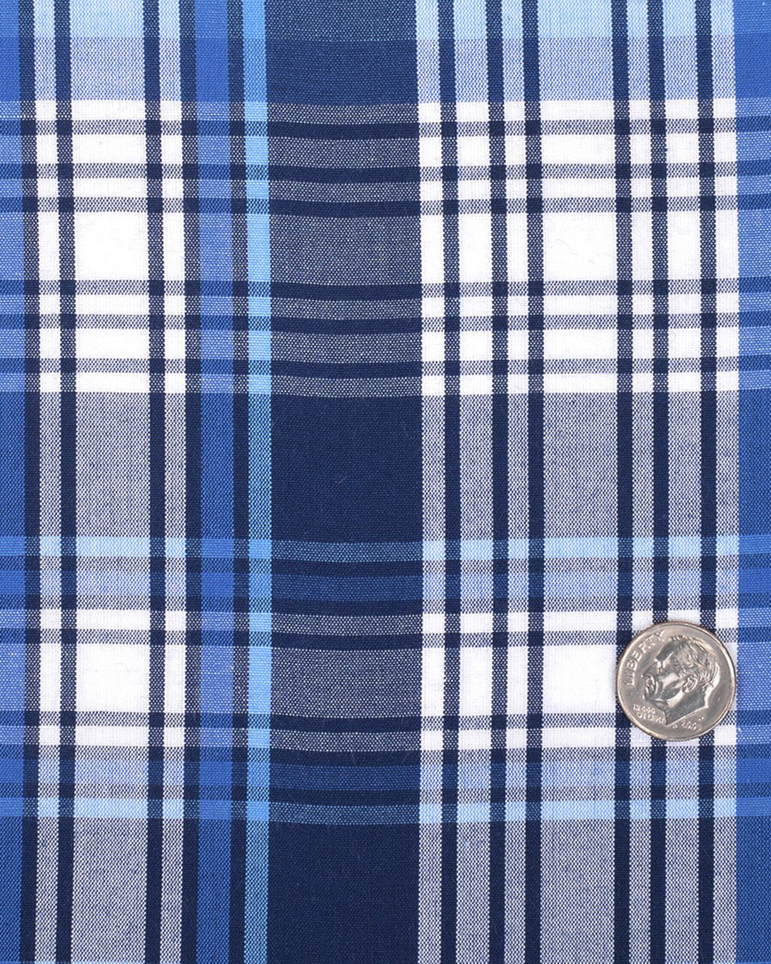 Shades Of Blue Madras Checks Shirt - 3