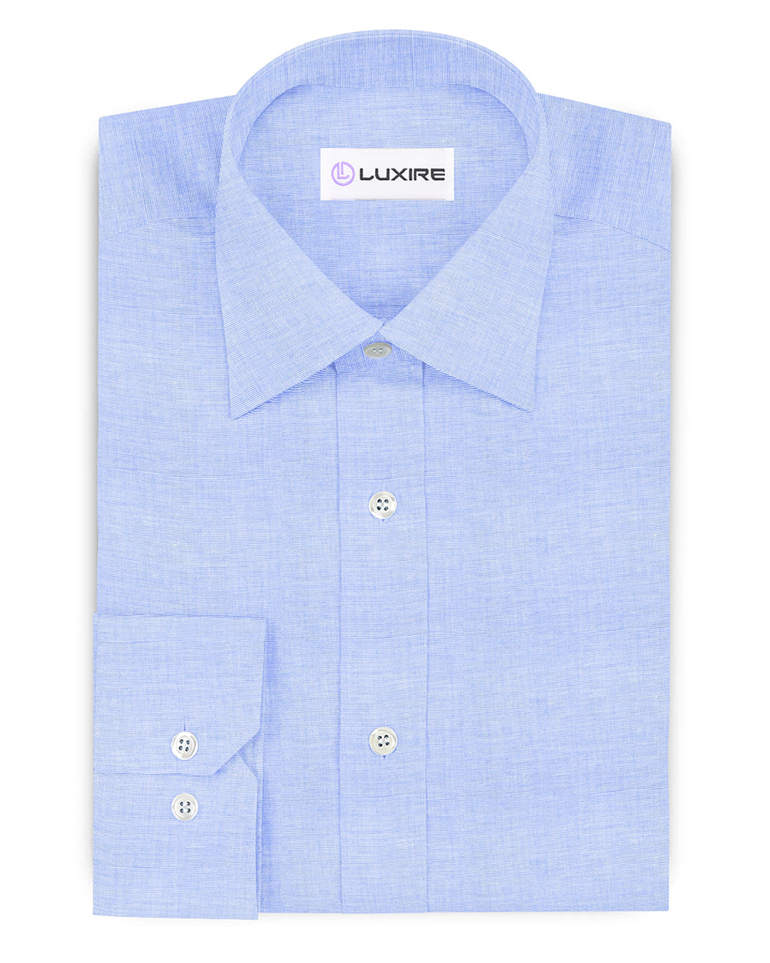 Cobalt Blue End on End Shirt - 1
