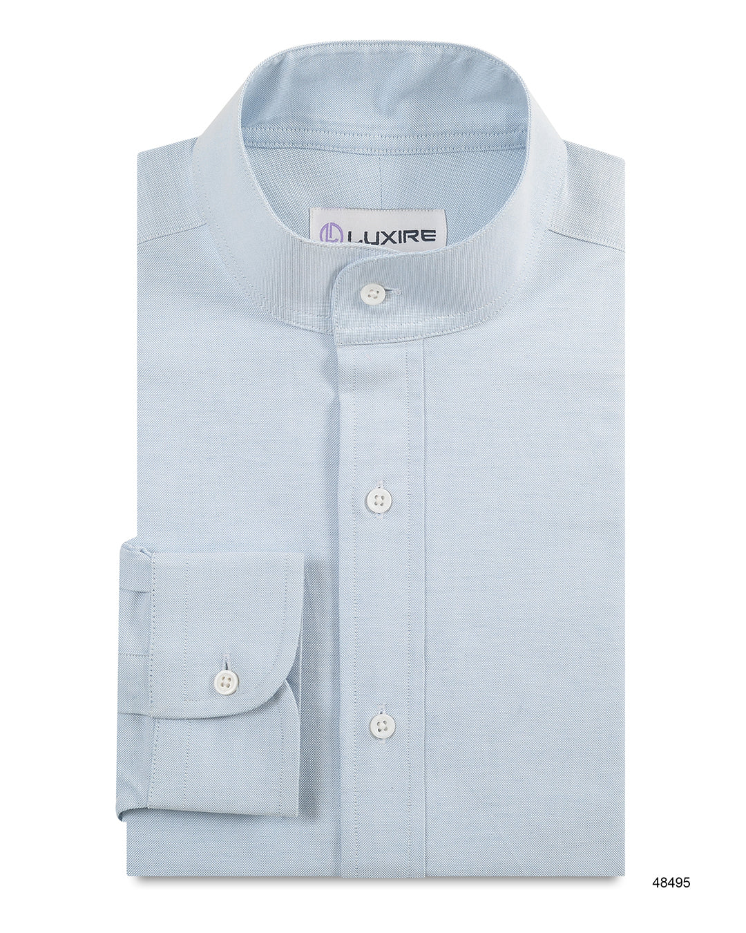 Pale Blue Classic Oxford - 1