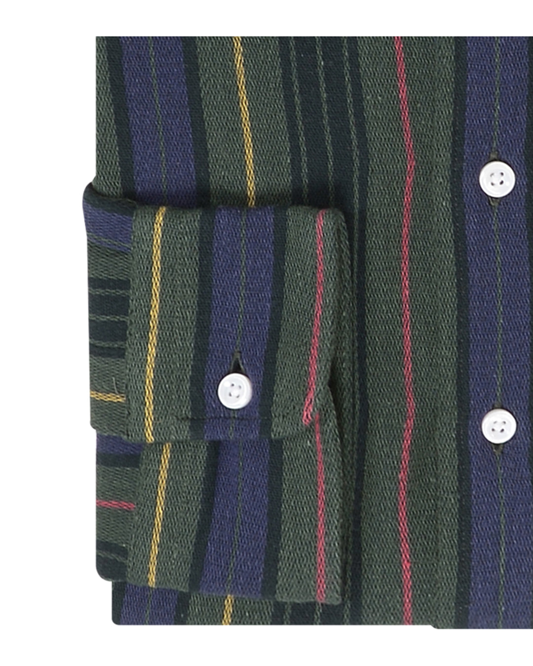 Soft, Airy and Casual: Green Purple Stripes - 3