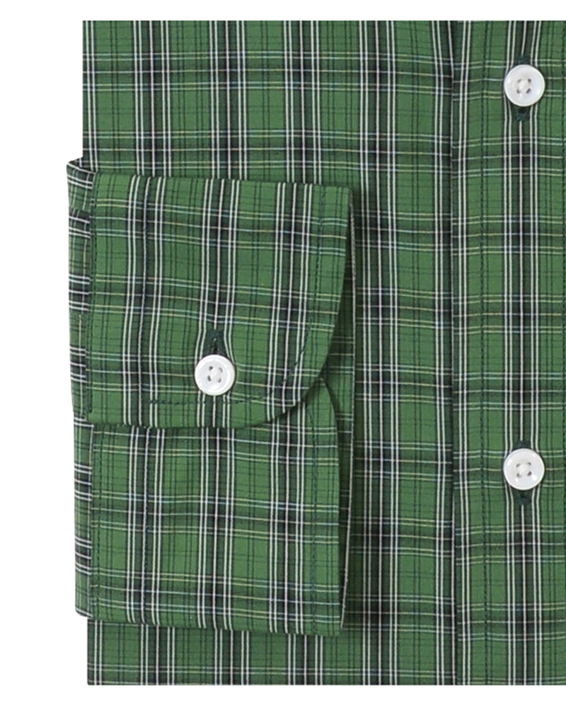 Green Black Tattersall Checks