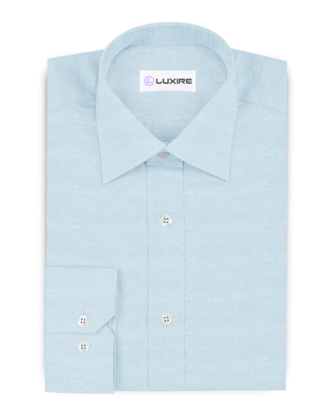 Brushed Arctic Blue Shirt