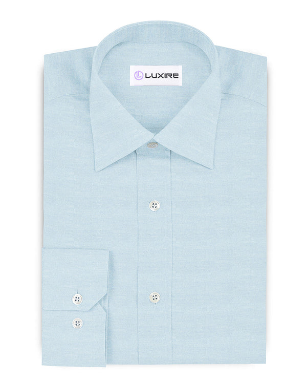 Brushed Arctic Blue Shirt