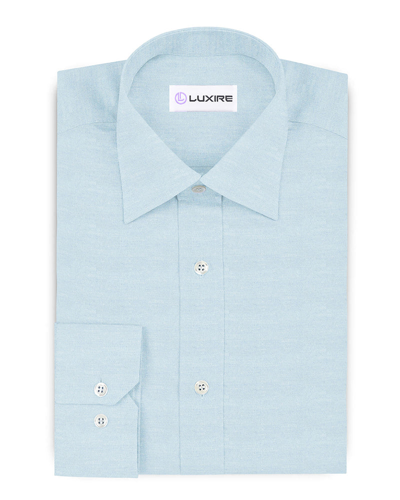 Brushed Arctic Blue Shirt