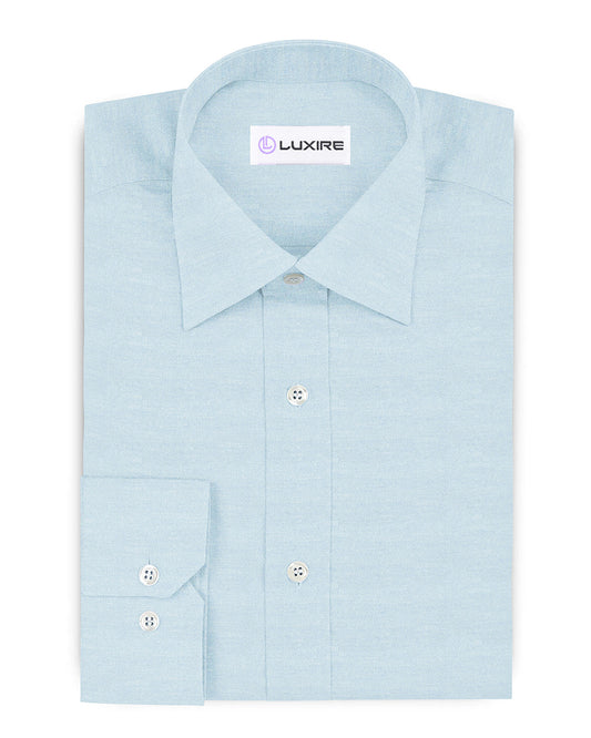 Brushed Arctic Blue Shirt
