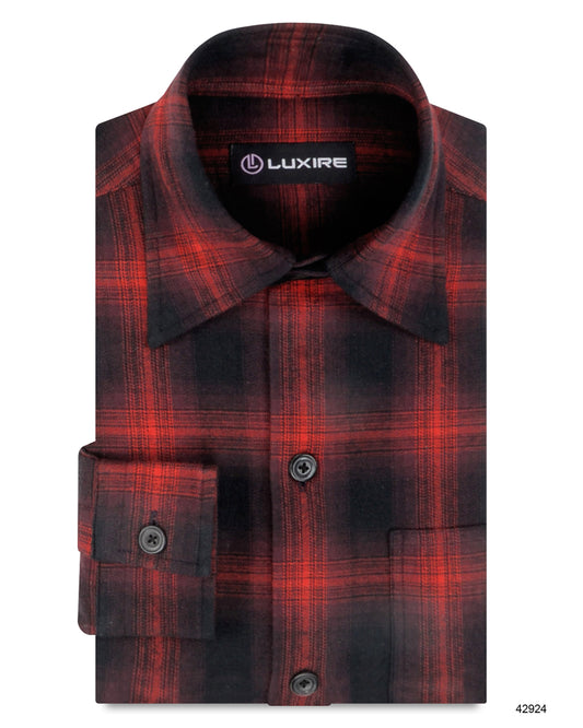 Red Black Tartan Checks