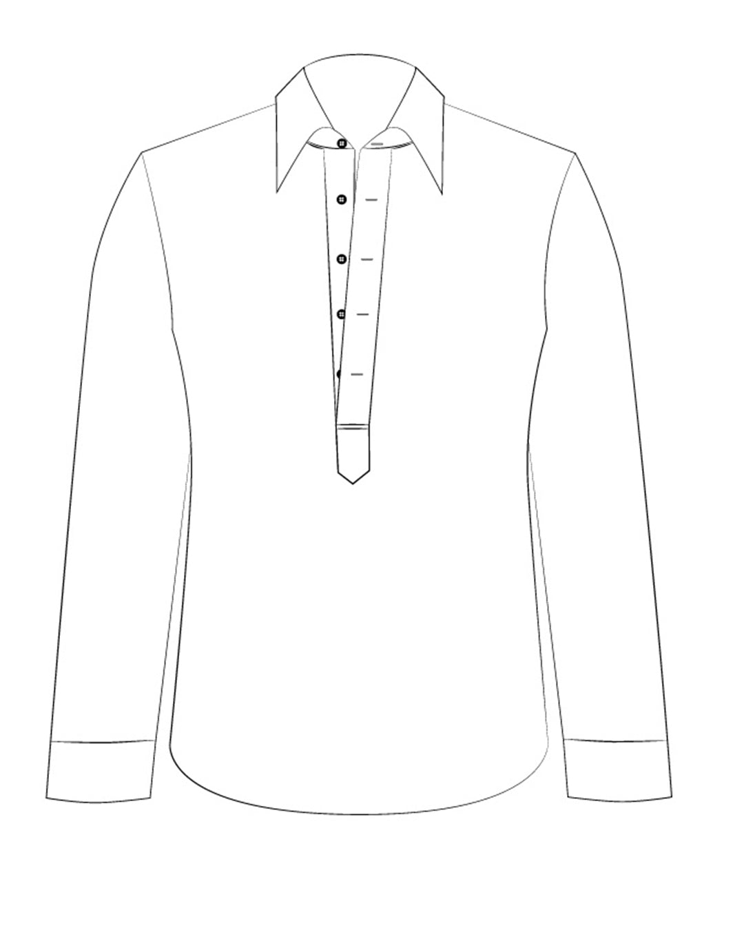 Summer Shirt in Powder Blue White Candy Stripes Seersucker - 6