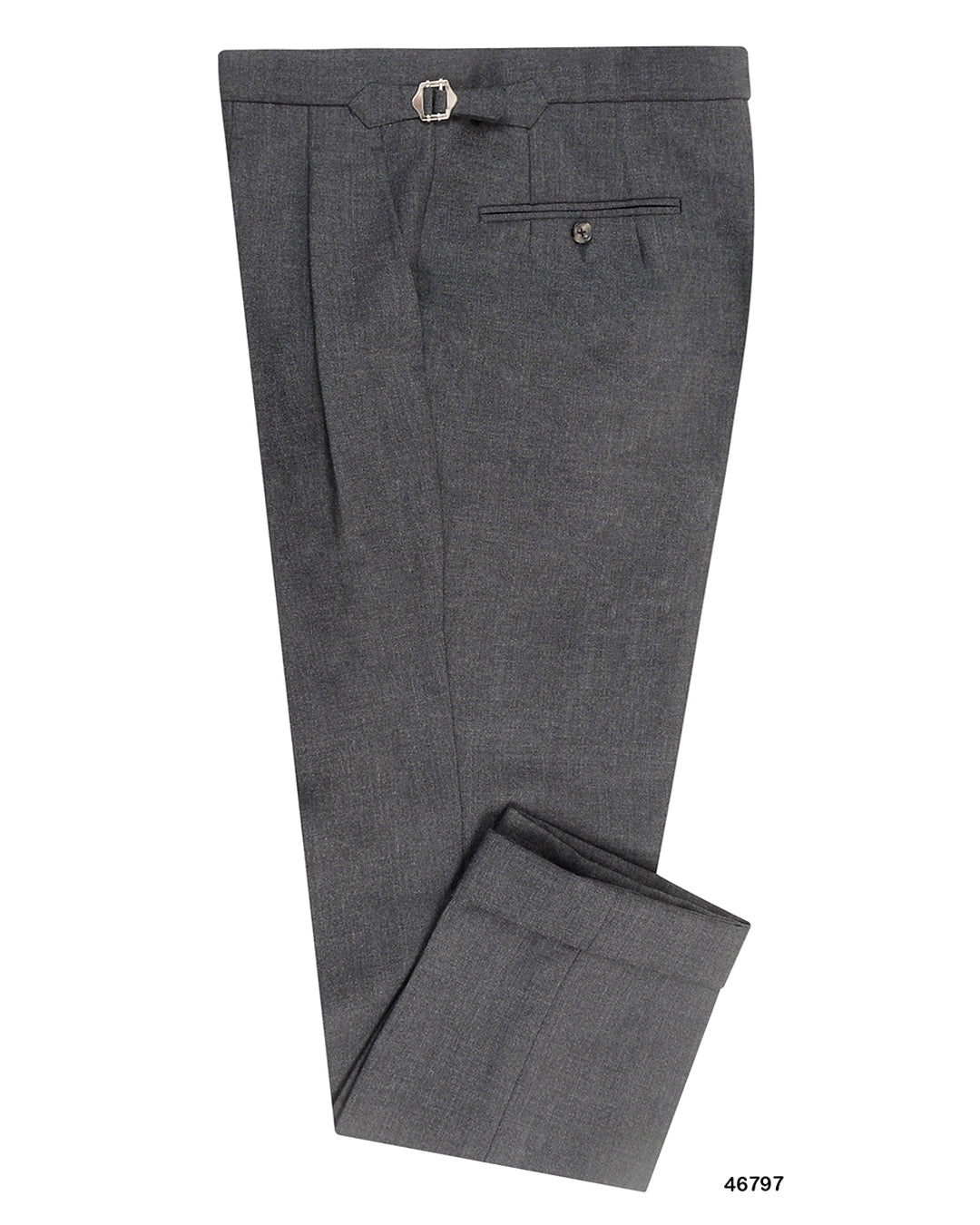 Minnis Fresco III  Pants: 3 Ply  Plain Mid Grey