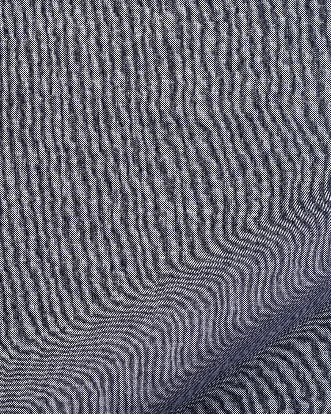Sapphire Blue Denim Chambrey - 4