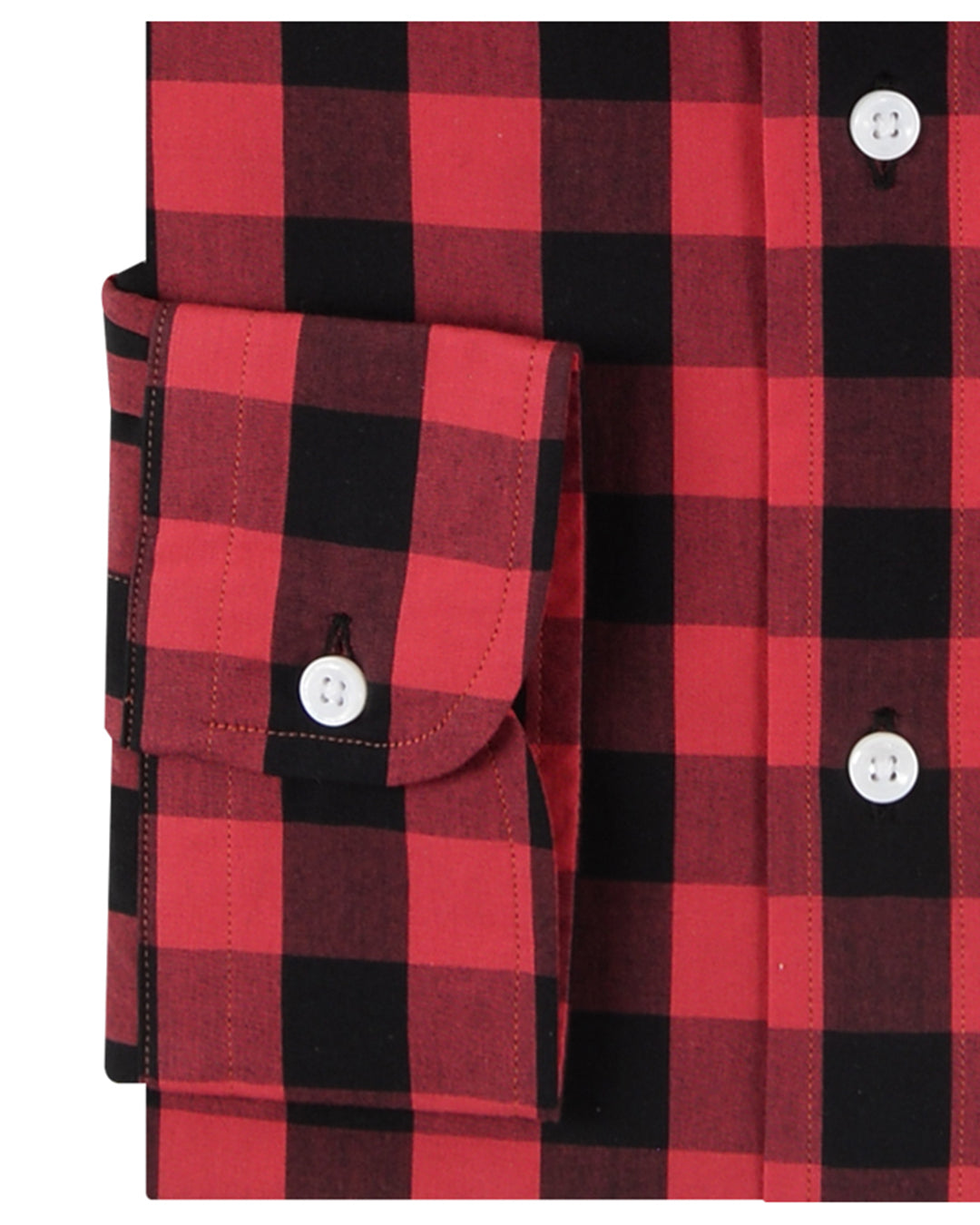 Turkey Red Buffalo Checks - 3